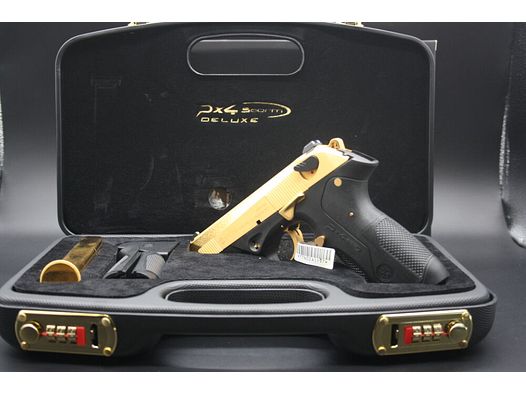 Beretta PX4 Storm de Luxe Gold NEUWAFFE 3 am Lager	 PX4 Storm de Luxe
