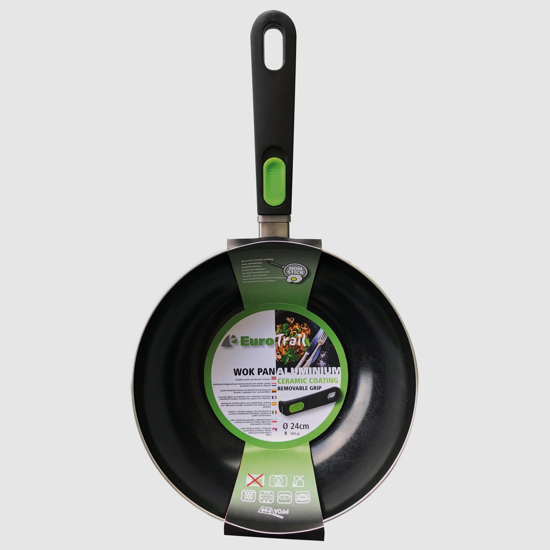 Aluminum Wok, image 2 of 4
