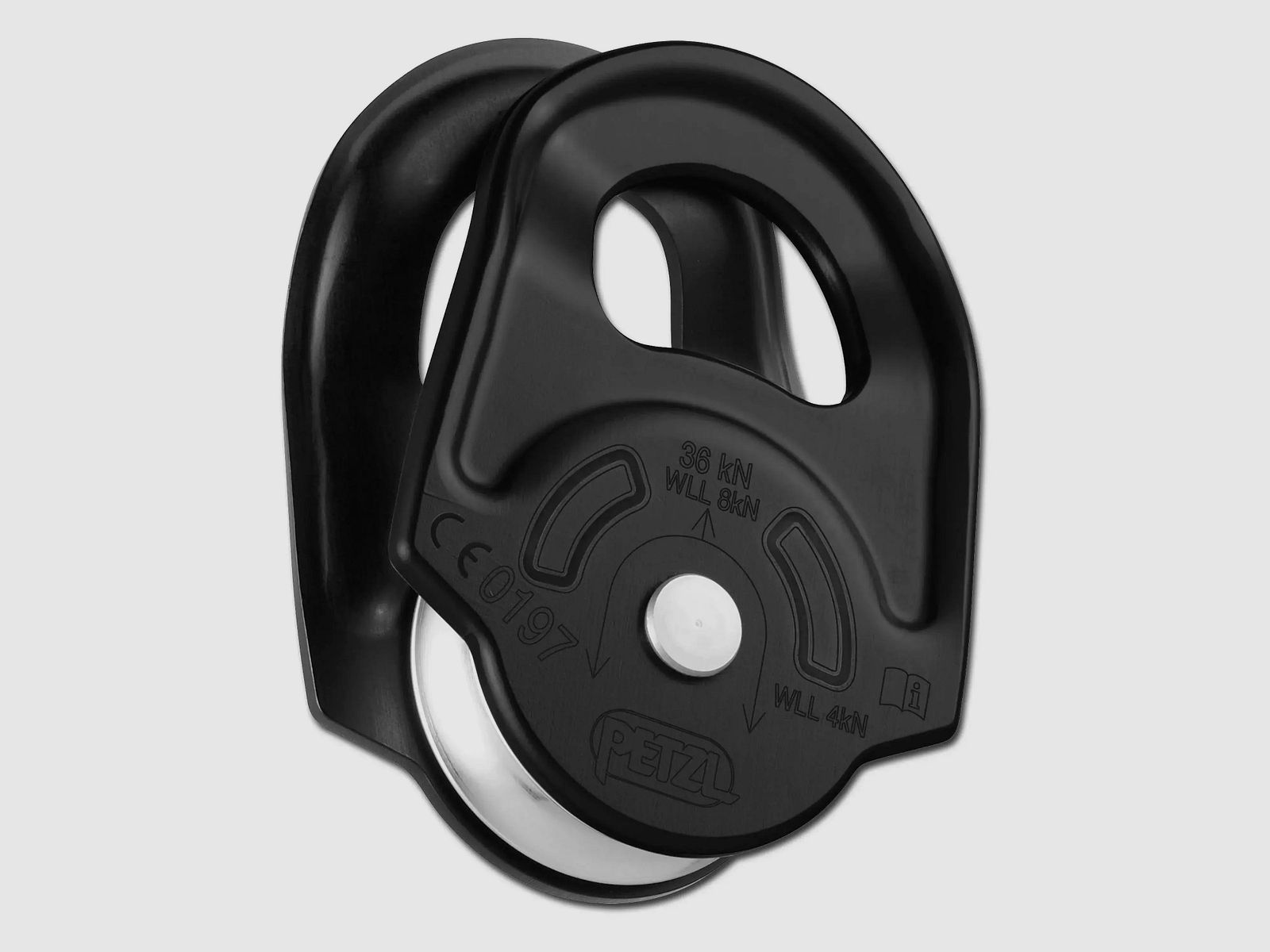 Poulie de sauvetage Petzl noire