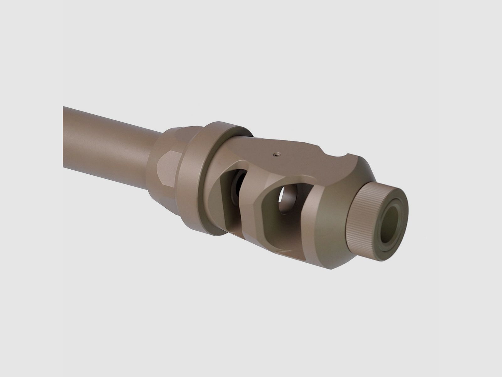Voere Tactical Muzzle Brake Match with 2 Chambers, image 1 of 3