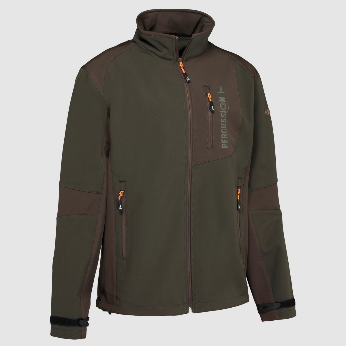 Percussion Softshelljacke  Grün/braun