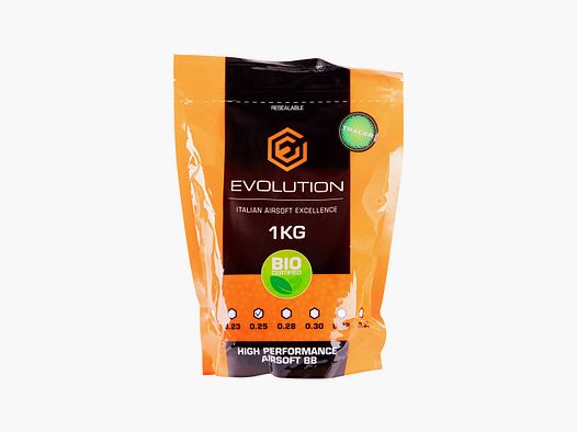 Evolution High Performance Airsoft BIO Tracer BBs 6mm 0.25g 4,000 pieces