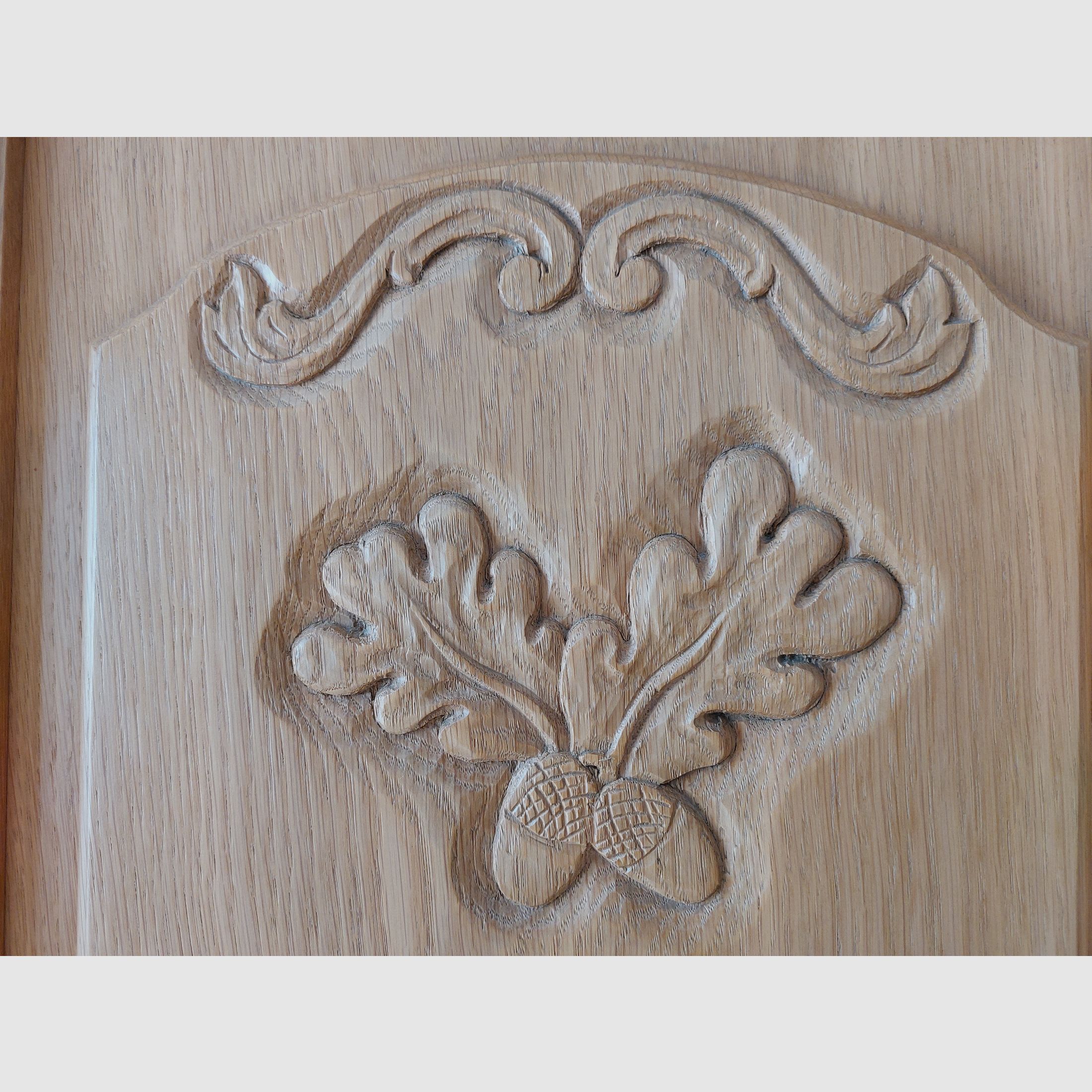 Jagdschrank Waffenschrank Schrank Eiche hell massiv Landhaus-Stil 180x140x55cm ggf. mit Tresor