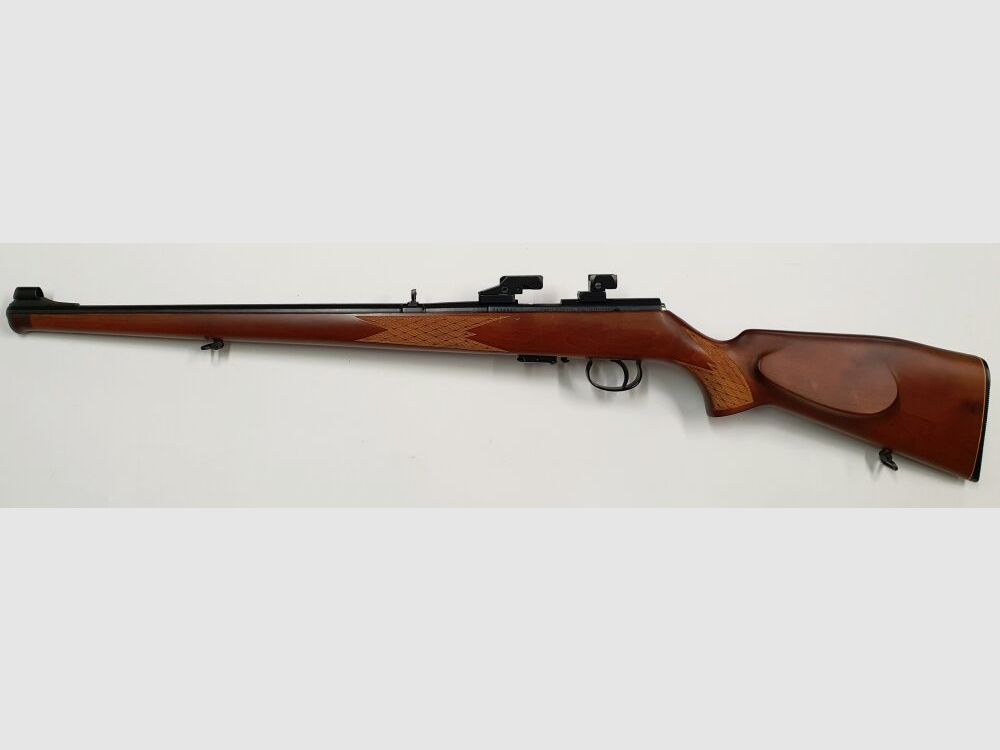 Anschütz Repetierbüchse Stutzen Anschütz Modell 1518 mit Zeiss Schwenkmontage