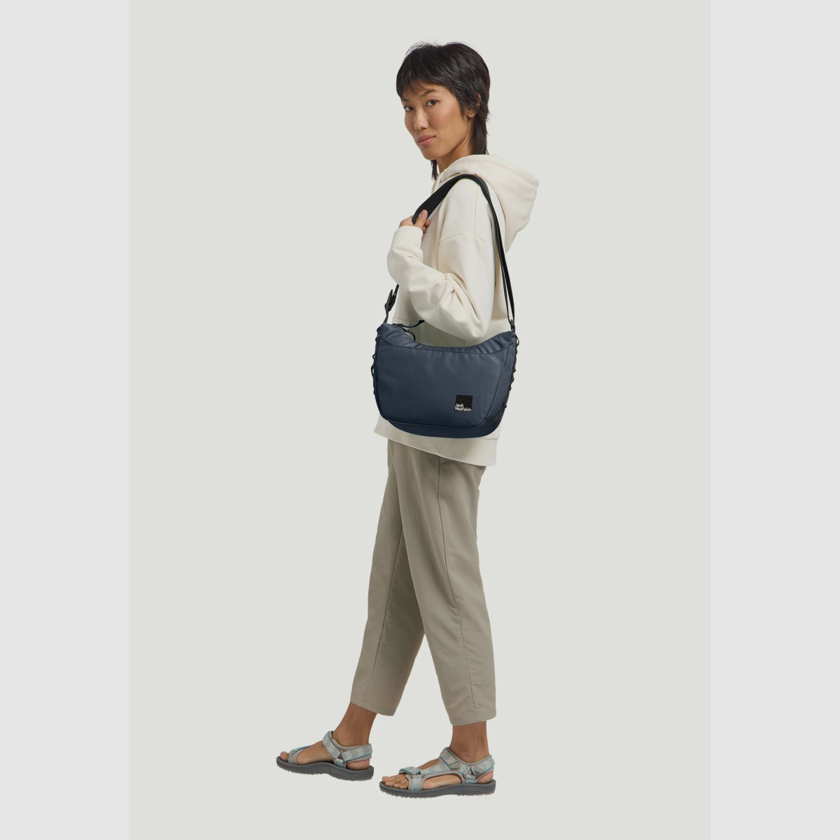 JACK WOLFSKIN Rose Shoulder Bag Midnight Sky