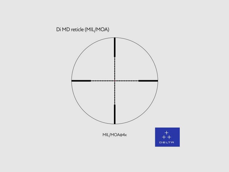 Delta Optical Titanium HD 4-24X50 HD Sf Moa Di-Md Turm Int., Bild 8 von 9