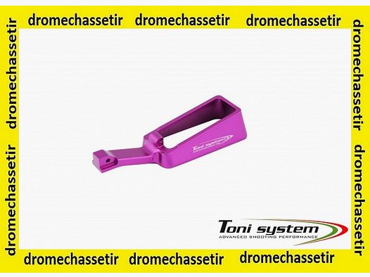 Trigger with Magwell Aluminum MIL-SPEC Purple