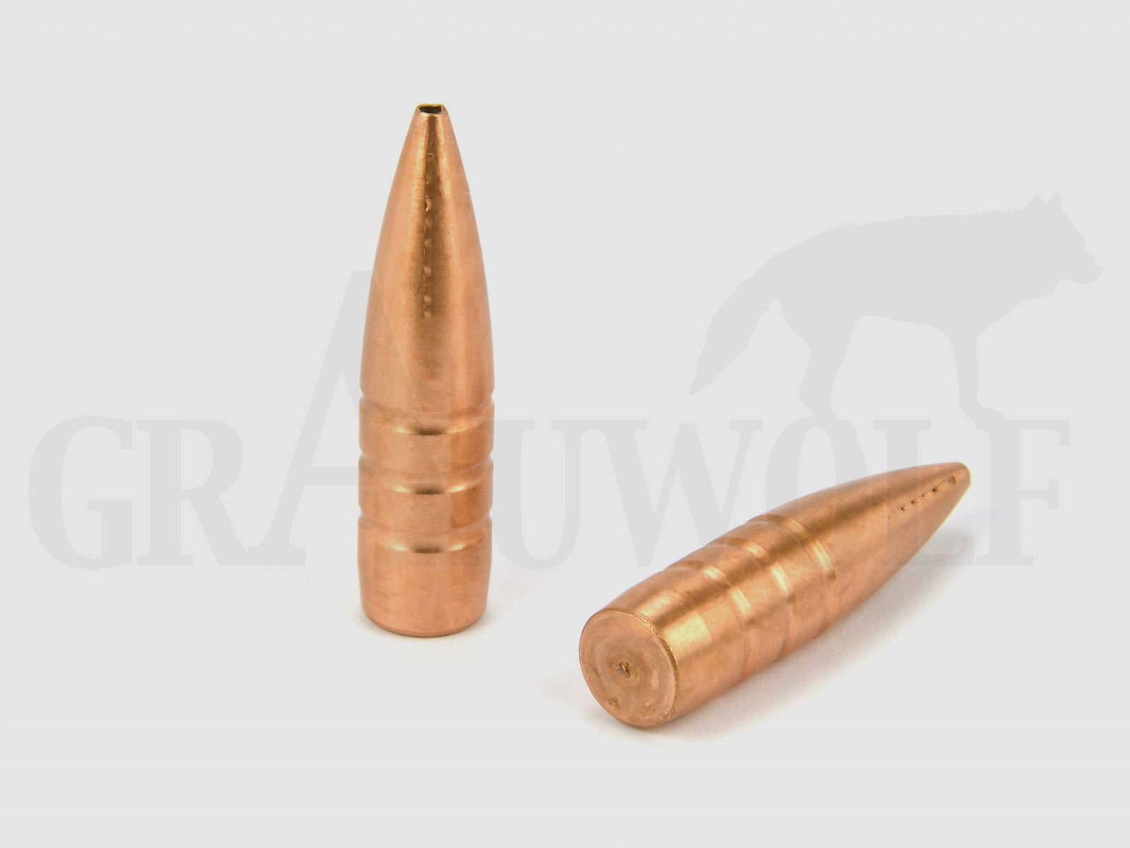 .257 / 6,5 mm 100 gr / 6,5 g ACP Cobre-CNC Sidewinder Balas de Punta Hueca de Cobre 50 Piezas