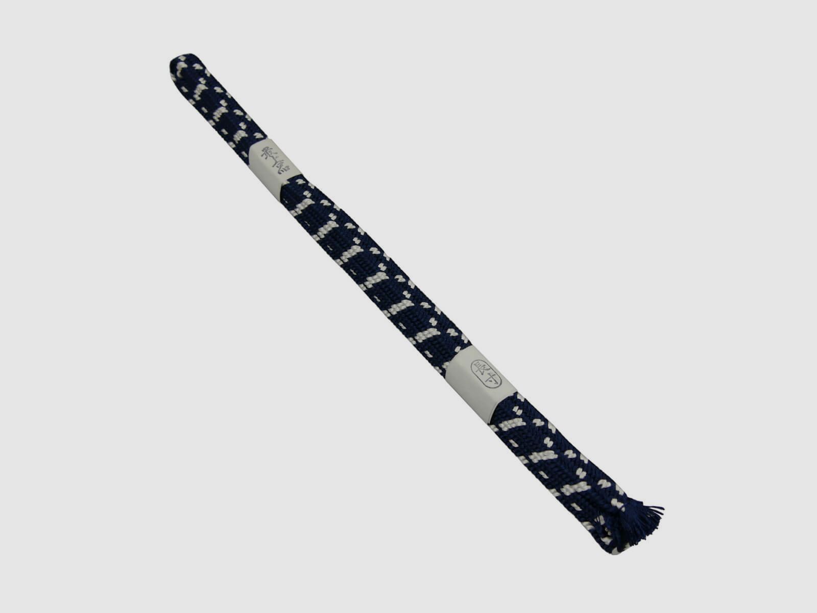 Sageo Shigeuchi Blu Bianco per Katana Fabbricato in Giappone