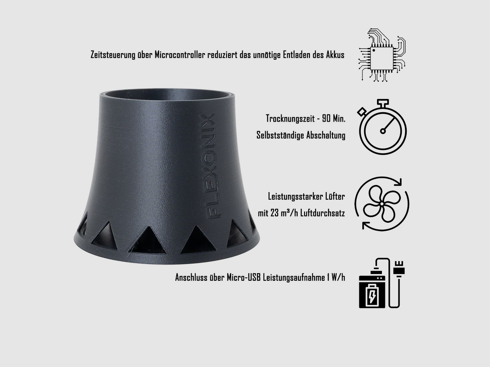 Ahutec GmbH DRY MAKER Asciugatore per Silenziatori Accessori per Armi, immagine 2 di 2