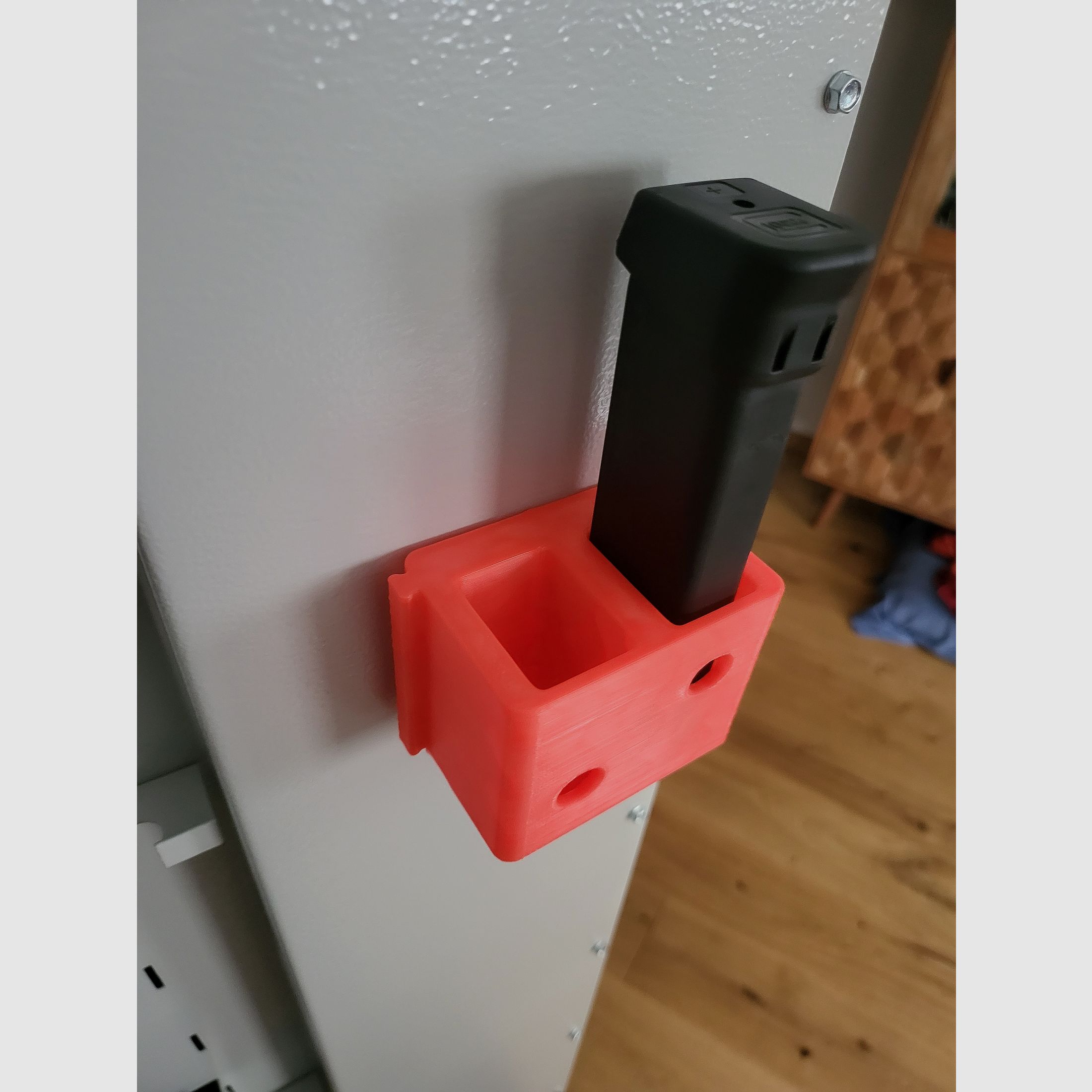 2x MAGAZINE Handgun Pistol Universal Holder universal Gun Cabinet Organizer Magnet non-slip
