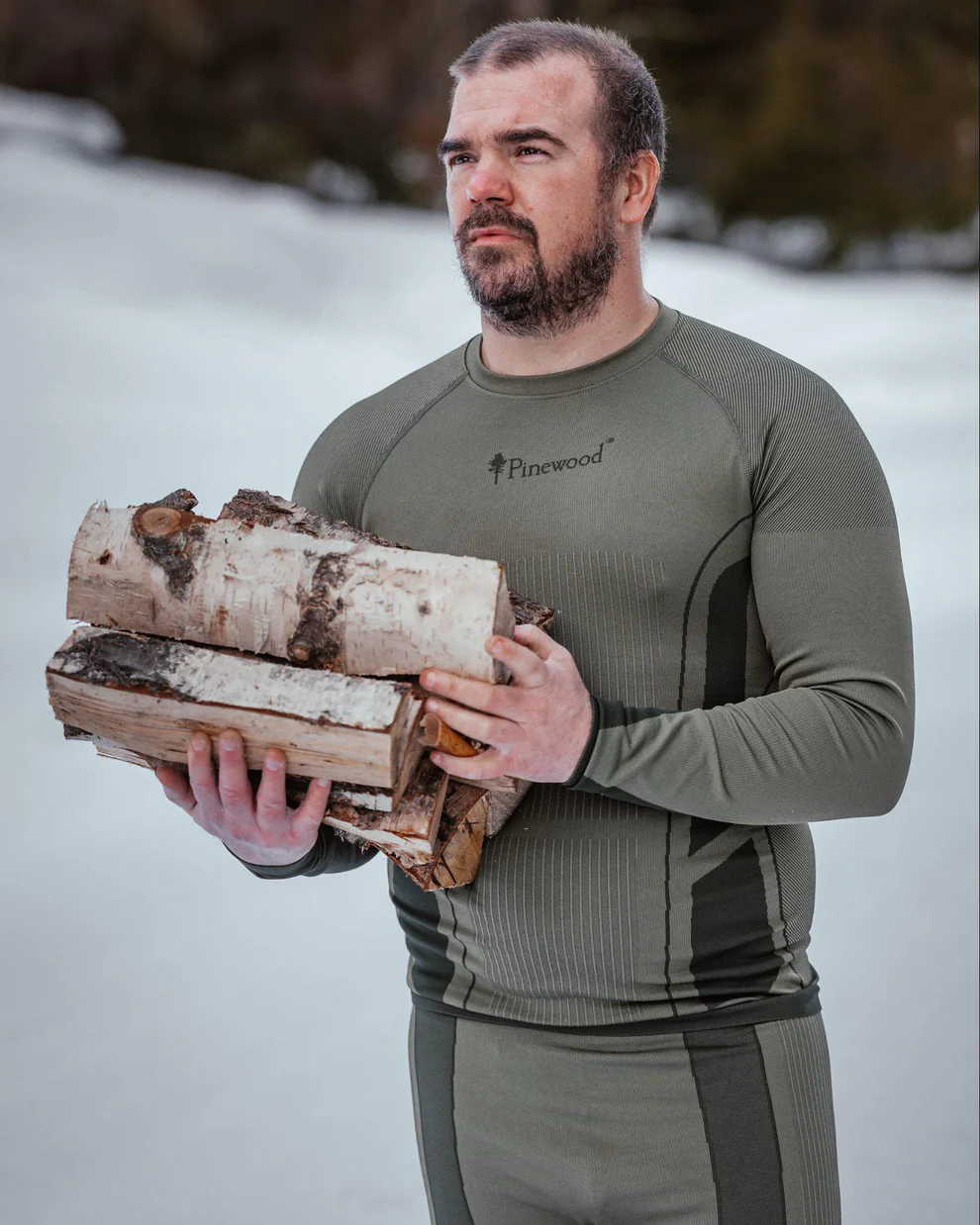 Pinewood Seamless Function Base Layer Set – sous-vêtements thermiques pour homme, image 7 sur 8
