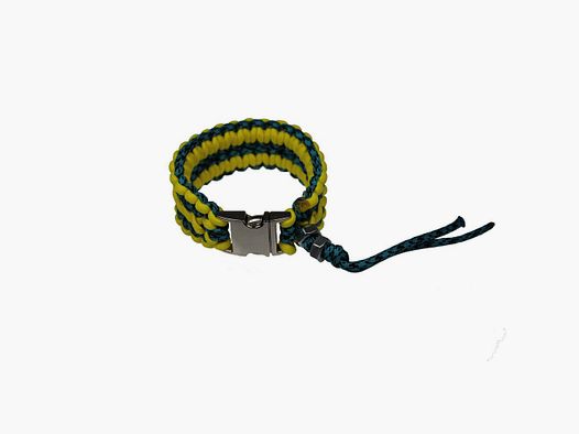 Survival Armband Double Wide Corbra Guß-Vernickelt