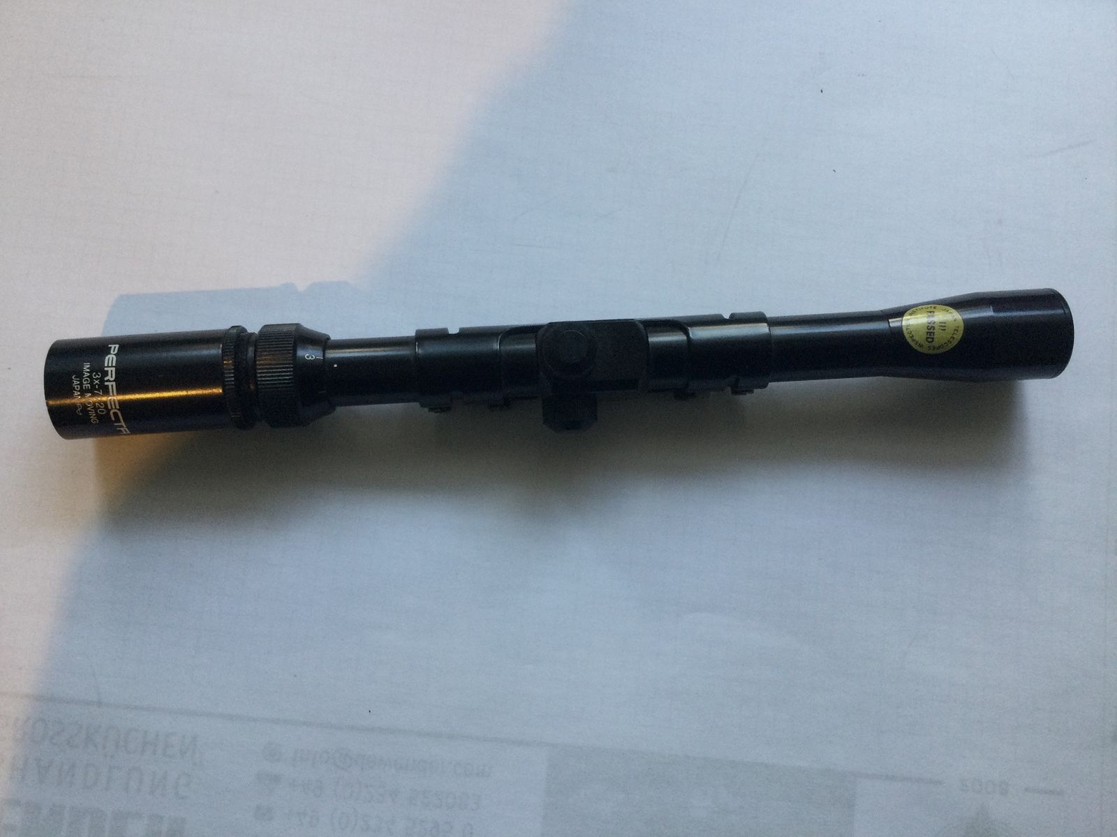 Perfecta, 3x-7x20, Zielfernrohr, Gebraucht, Nachlass