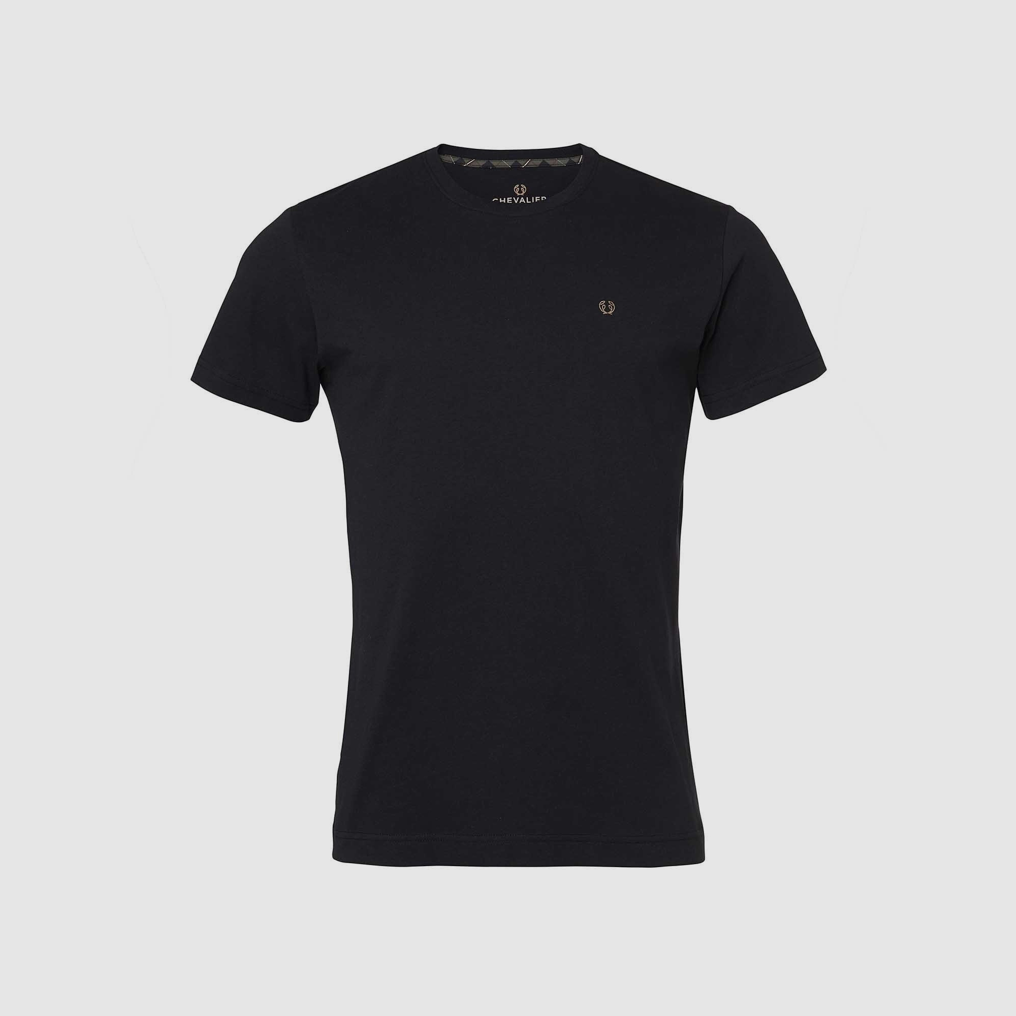 Chevalier Signatur T-shirt Herren Black L
