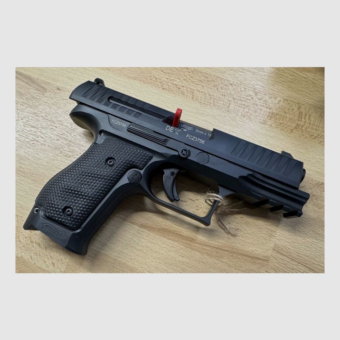Vorführwaffe Walther halbautom. Pistole Q4 Steel Frame SF 9x19 PS INT 9mm 9mmLuger
