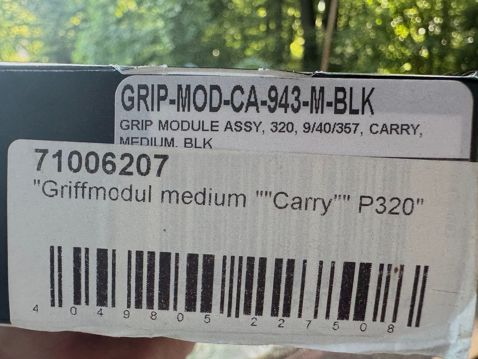 P320 Carry módulo de agarre M nuevo