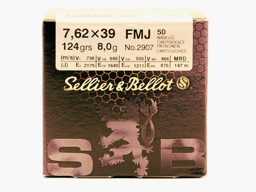 Sellier & Bellot 7,62x39mm