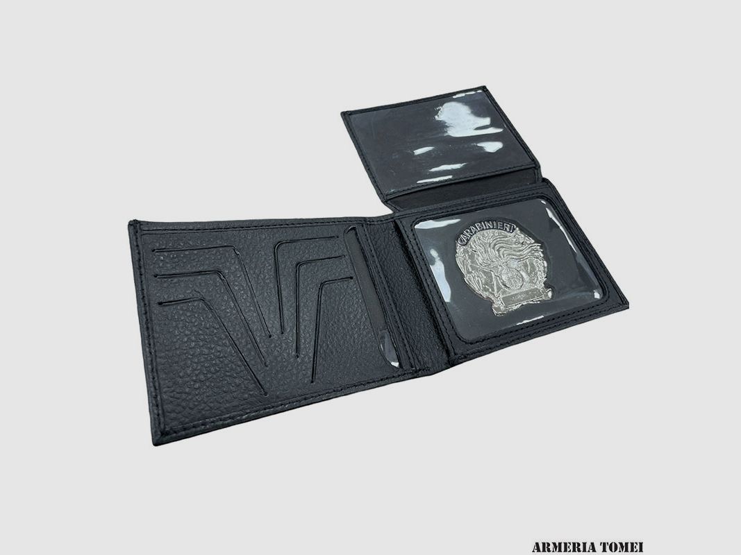 VEGA HOLSTER – Wallet with removable badge Carabinieri (silver badge), image 1 of 4