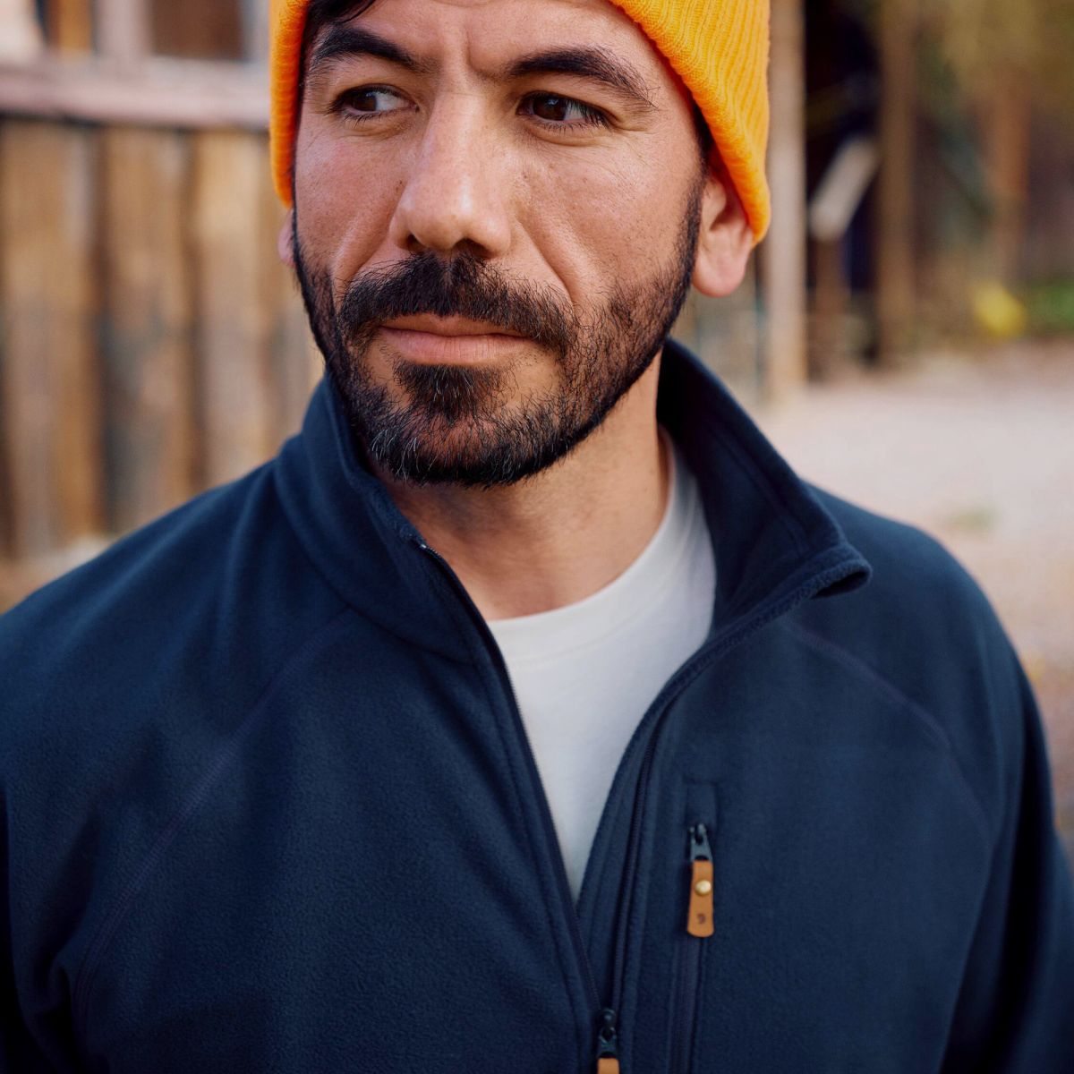 FJÄLLRÄVEN Övik Lite Fleece Half Zip M Diepe Bos