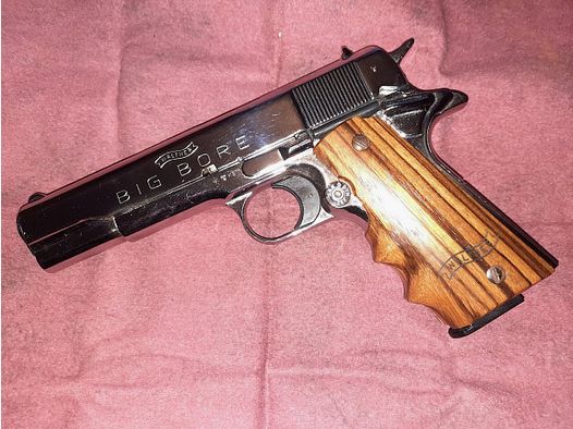 Walther Big Bore Chrome (Colt 1911) Tausch gegen einen PIEXON JPX 6 mit Laser möglich!!!