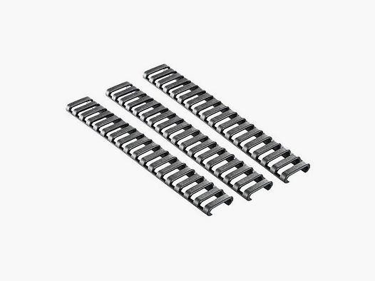 ERGO 18-Slot Ladder Rail Cover für Picatinny 3er Pack