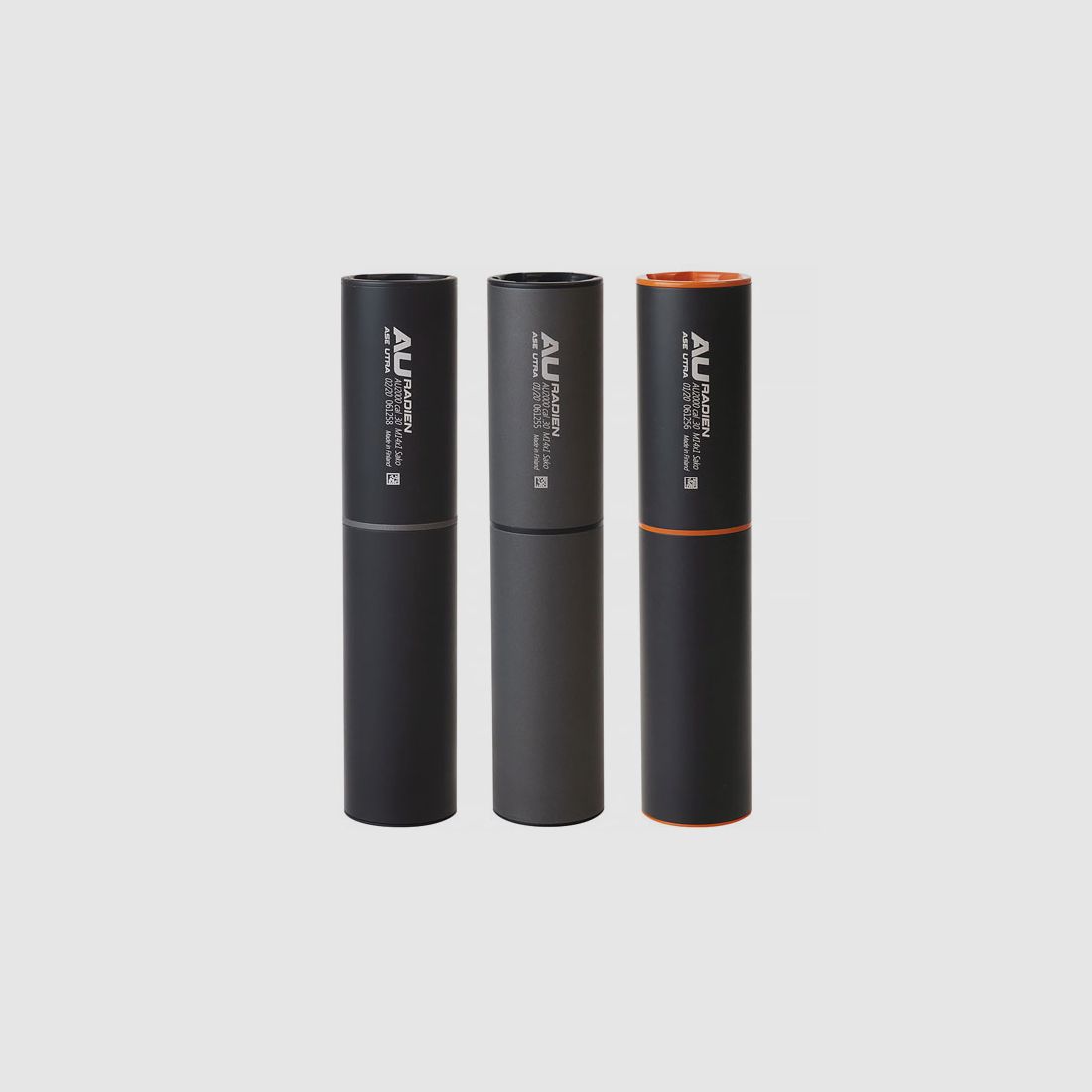 ASE UTRA Radien, silenziatore overbarrel calibro .30 per filettatura 5/8"x24 (nero)