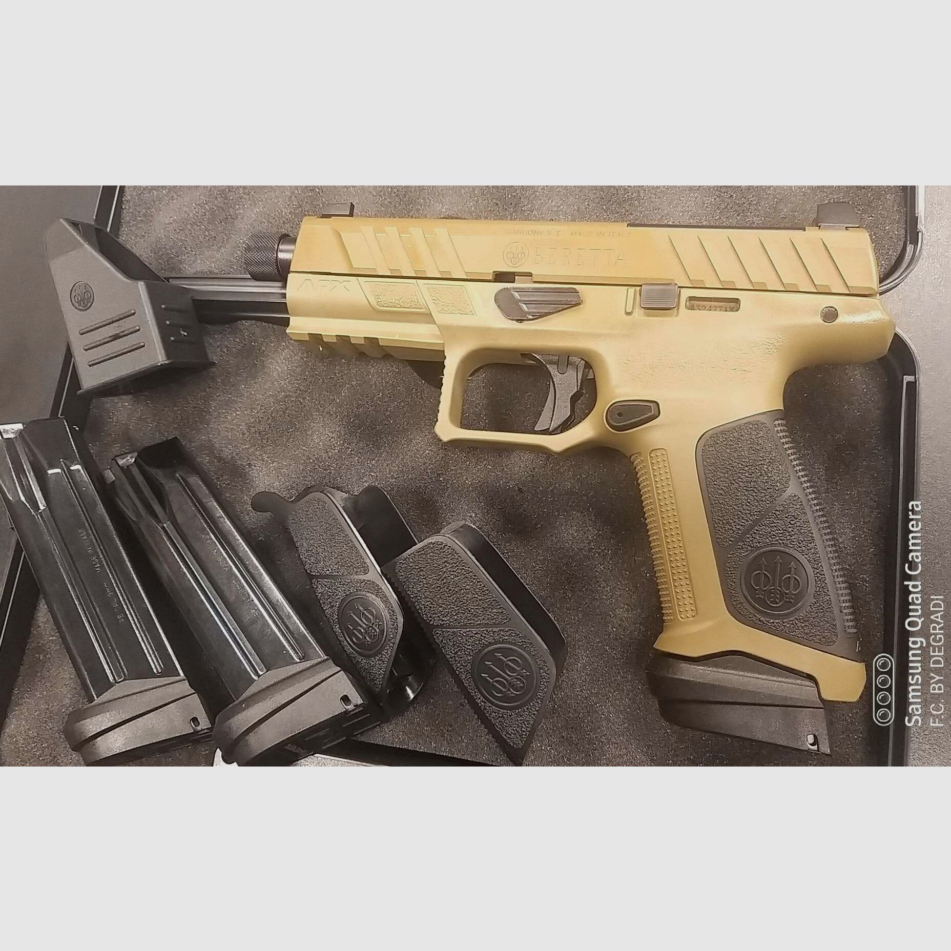 BERETTA APX A1 FDE TACTICAL CALIBRE 9X19, image 2 sur 5