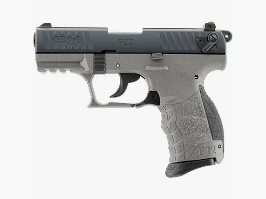 Walther P22Q 9 mm P.A.K. Meteor Gray