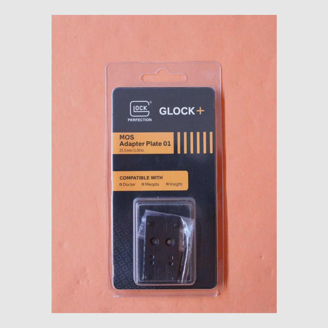 Glock Glock MOS: Adapterplatte 01 für Leuchtpunktvisiere Docter/ Meopta/ Insight/ Vortex/ Burris