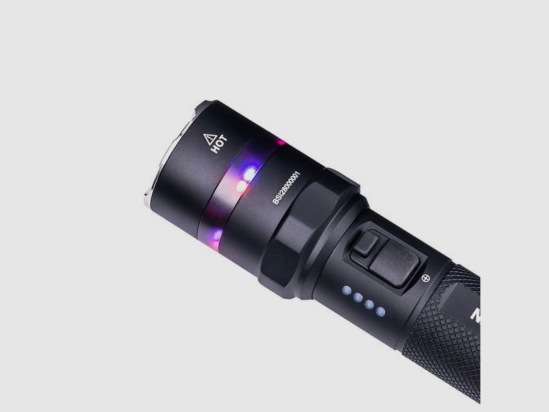 NEXTORCH P84 - LED FLASHLIGHT - 3000 LUMENS - WARNING LIGHT - GLASS BREAKER