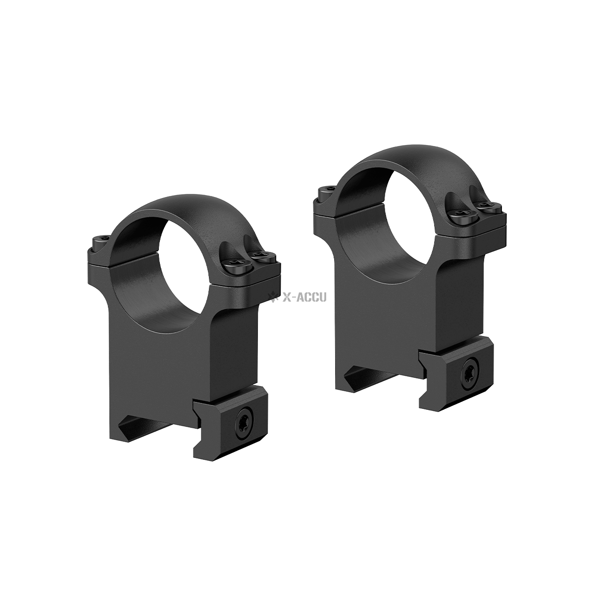 Ringpaar Vector X-Accu, 30 mm, 1,5", Weaver-Schiene – hoch, Bild 9 von 10