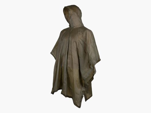 MFH Regenponcho Vinyl oliv