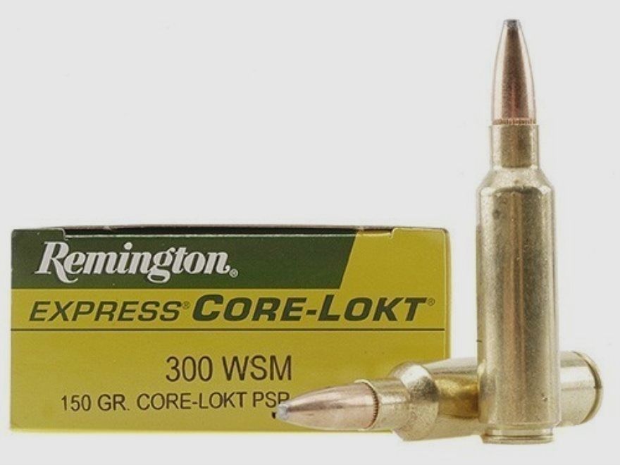 Büchsenmunitie REMINGTON CORE-LOKT – 300 WSM – 150 grains, afbeelding 2 van 3