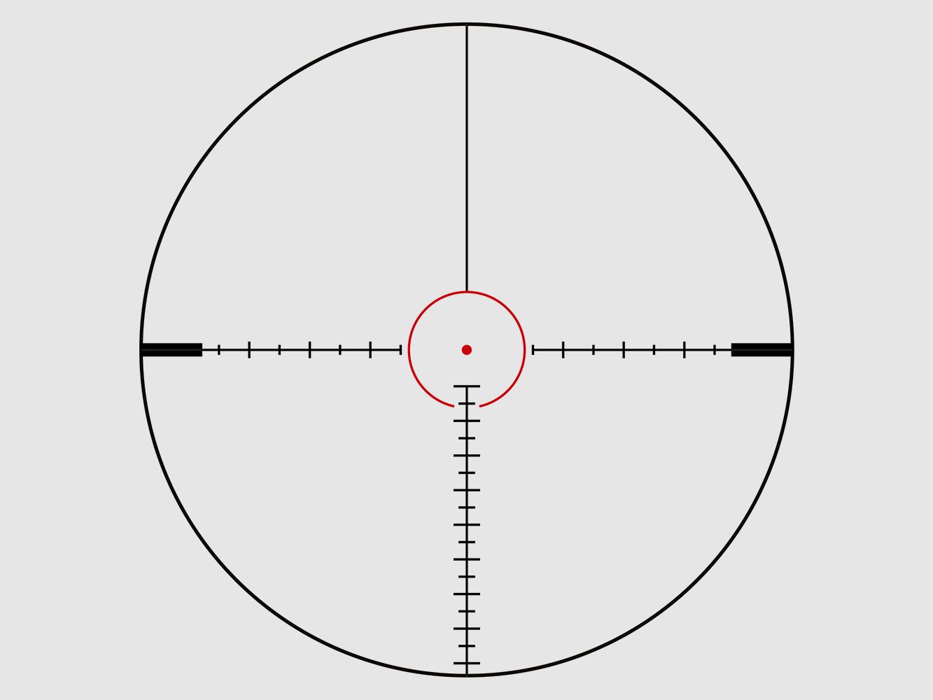 GPO Zielfernrohr Tac 1-8x24i HSi