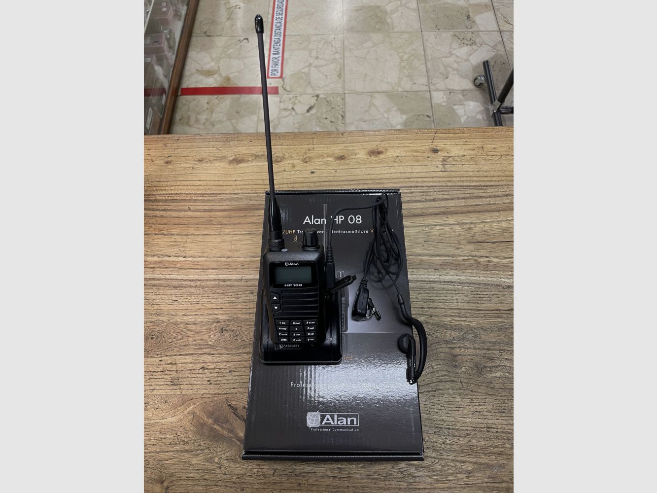 EMISOR ALAN HP-108 MIT HEADSET, Bild 5 von 5
