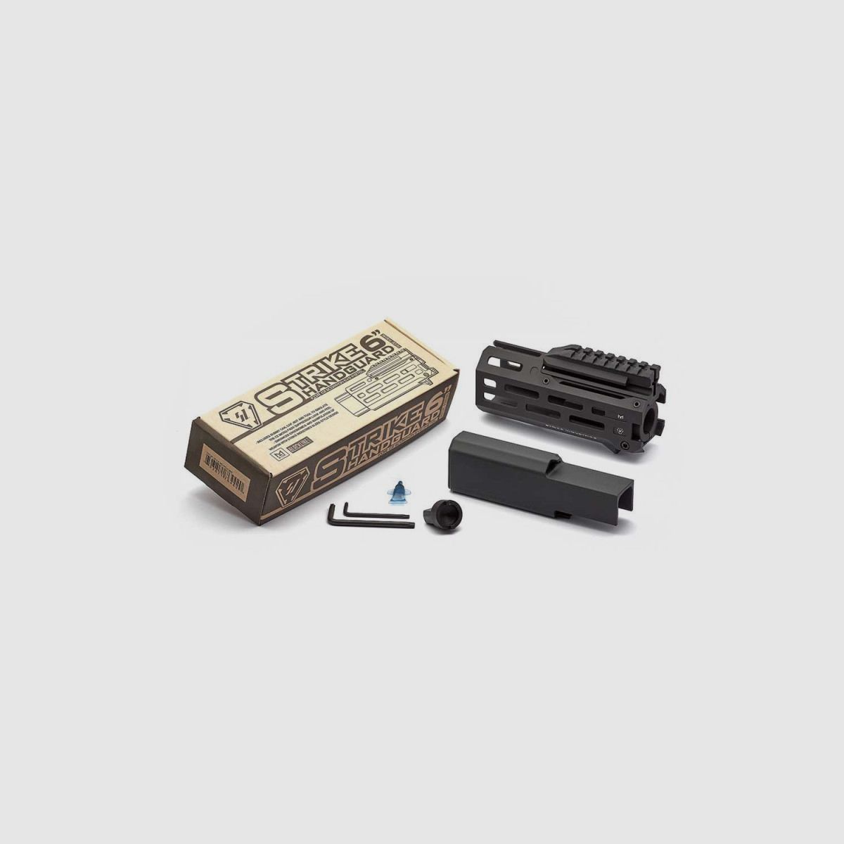 Strike Industries SI-CEVO-HG-6-BK 6" Osłona rękojeści do CZ EVO w czarnym aluminium, zdjęcie 2 z 3