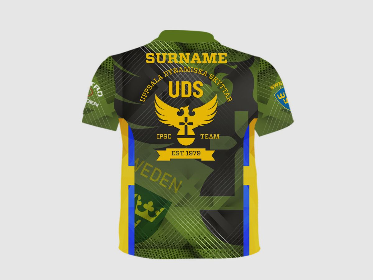 DED UPPSALA UDS T-Shirt, size: 10XL, Custom Name: No Name, Clothes type: Regular (Men), image 2 of 3