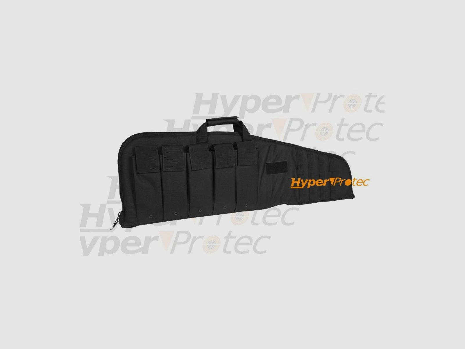 Funda de transporte negra de 100 cm para armas largas, imagen 2 de 2