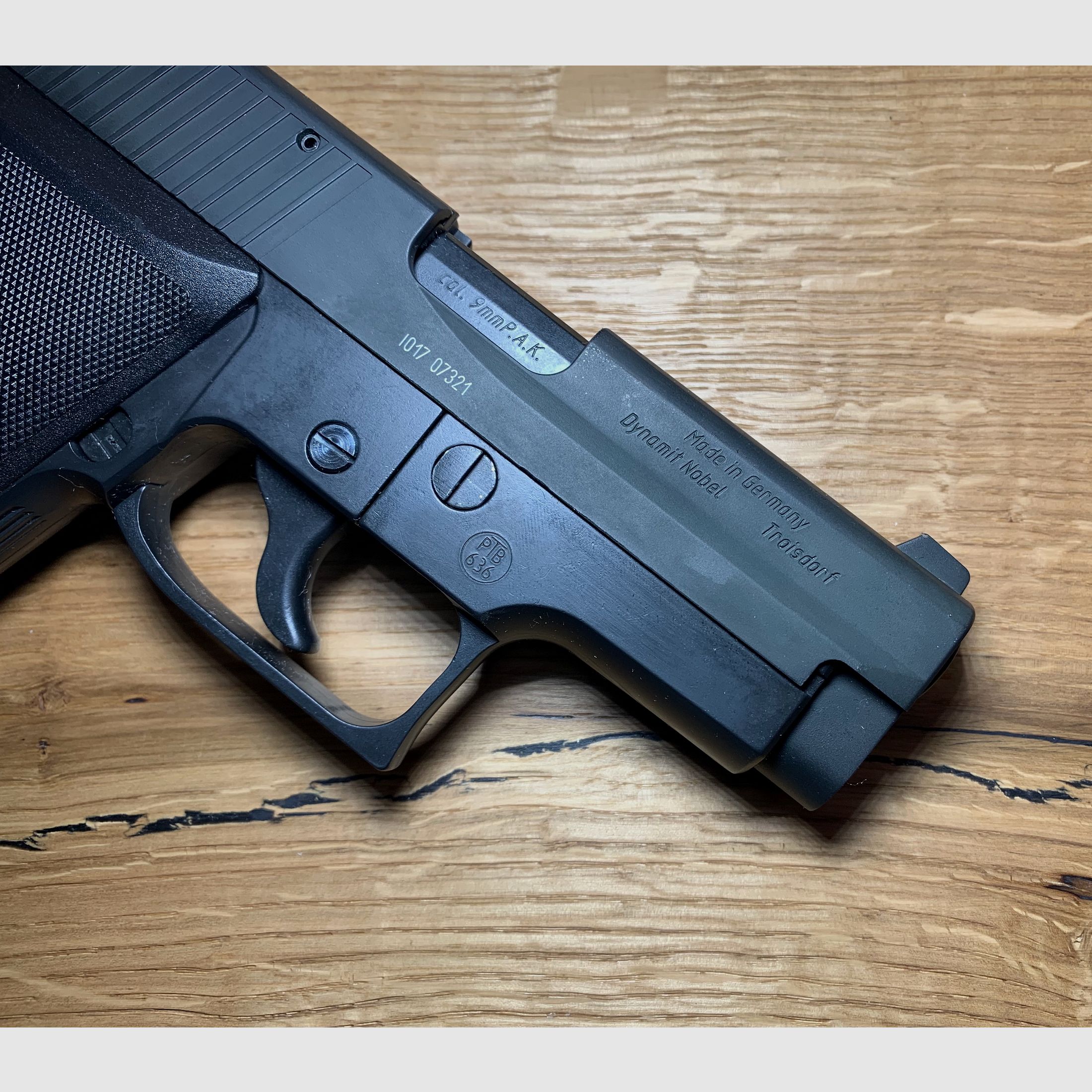 Geco Mod. 225 Signalpistole 9mm P.A.K. von Dynamti Nobel