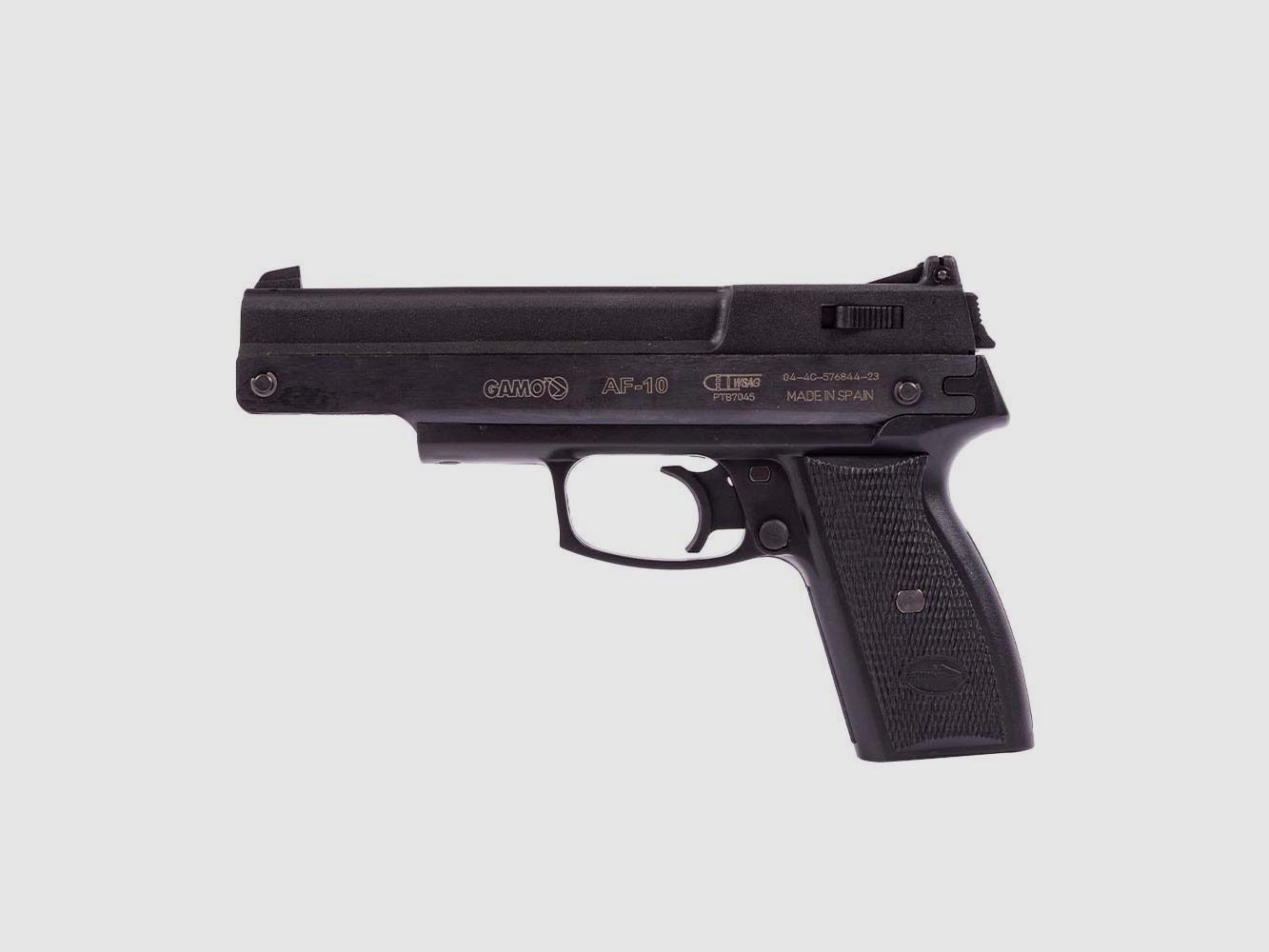 Pistolet à air Gamo AF-10 pré-compression 4,5 mm BB et diabolo