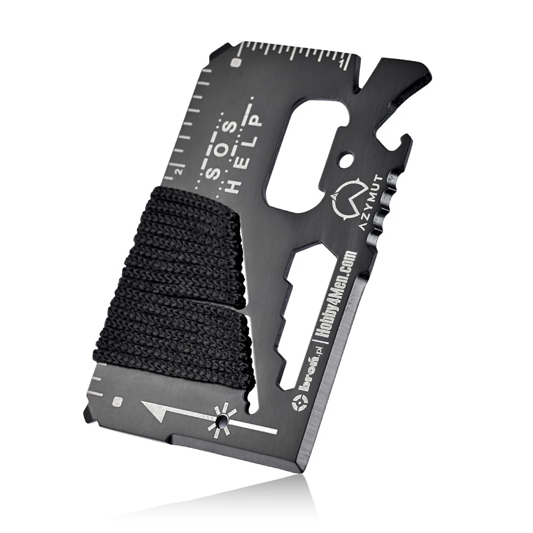 Multitool AZYMUT Tool Card Karta wielofunkcyjna survivalowa