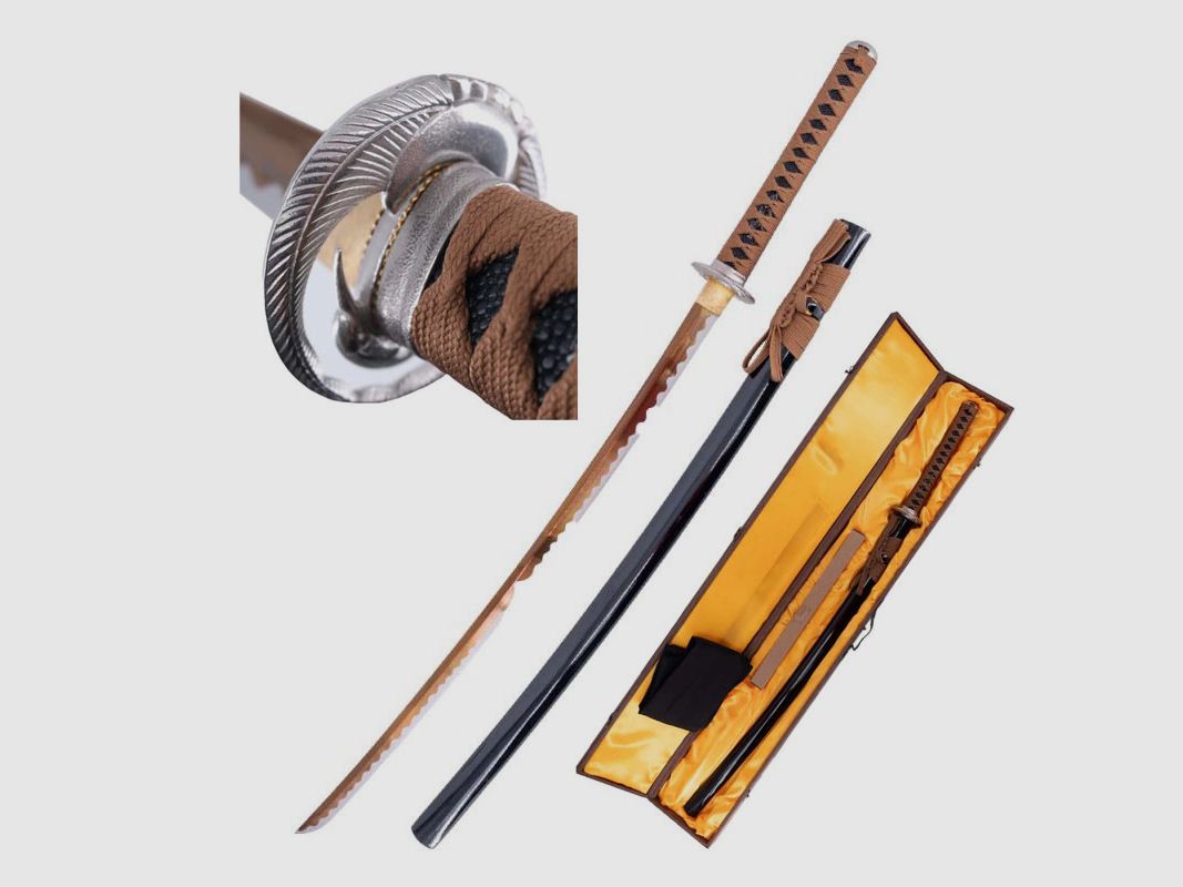 Katana Dragon w tym pudełko na miecz