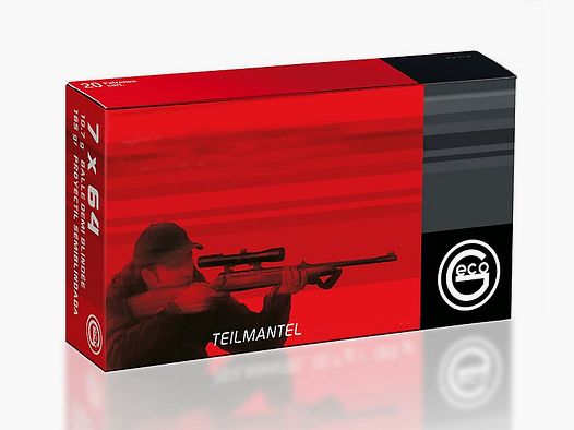 Geco 7x65R TM 10,7g/165gr. Büchsenpatronen