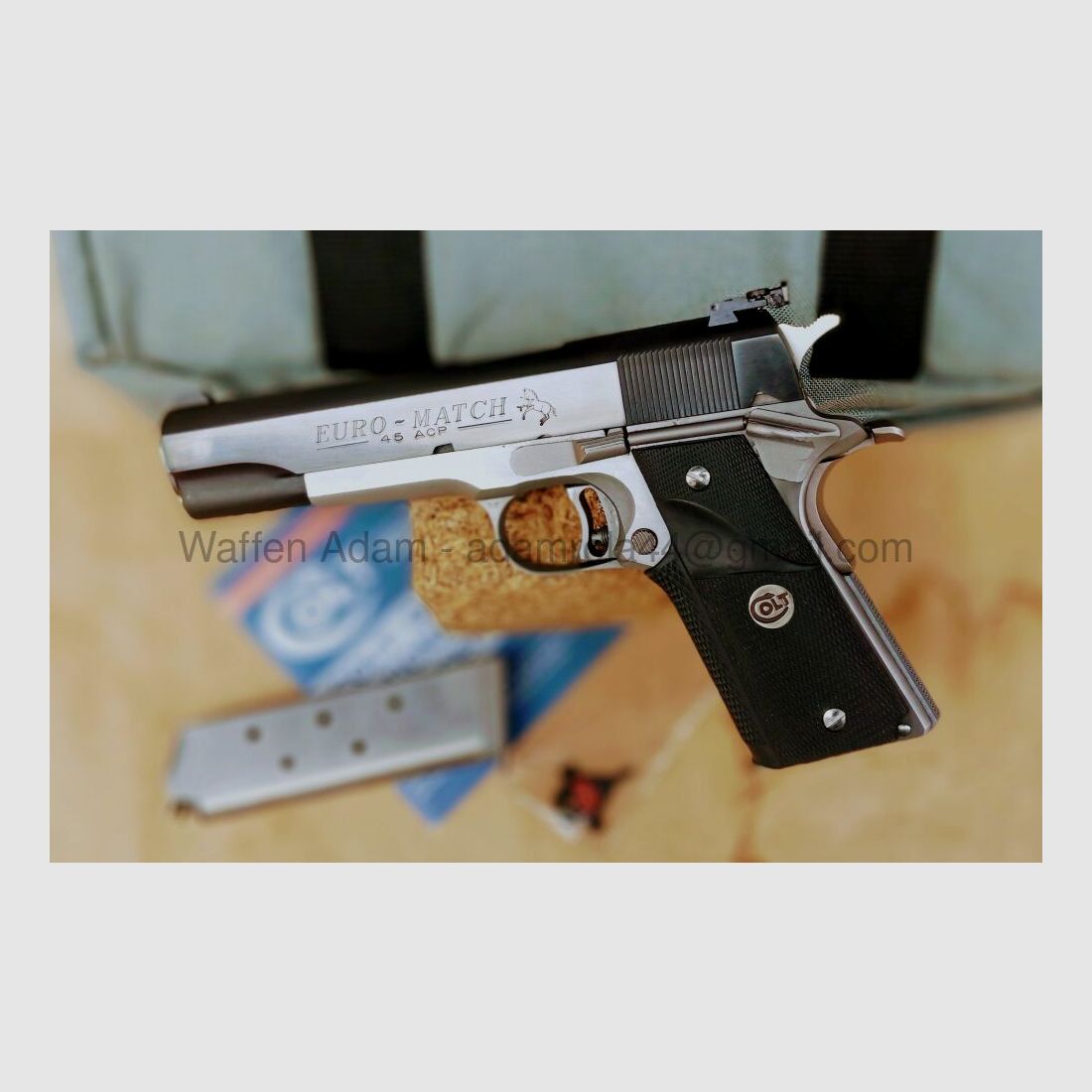 Colt 1911 Modèle Euro Match 1 sur 500