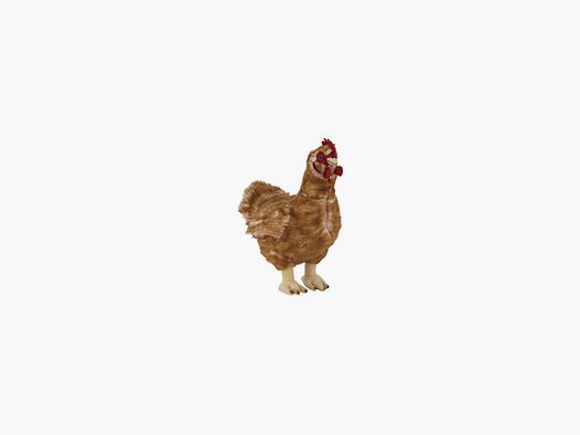 PLUSH KIP NATUUR VAN BRENNE 33 CM
