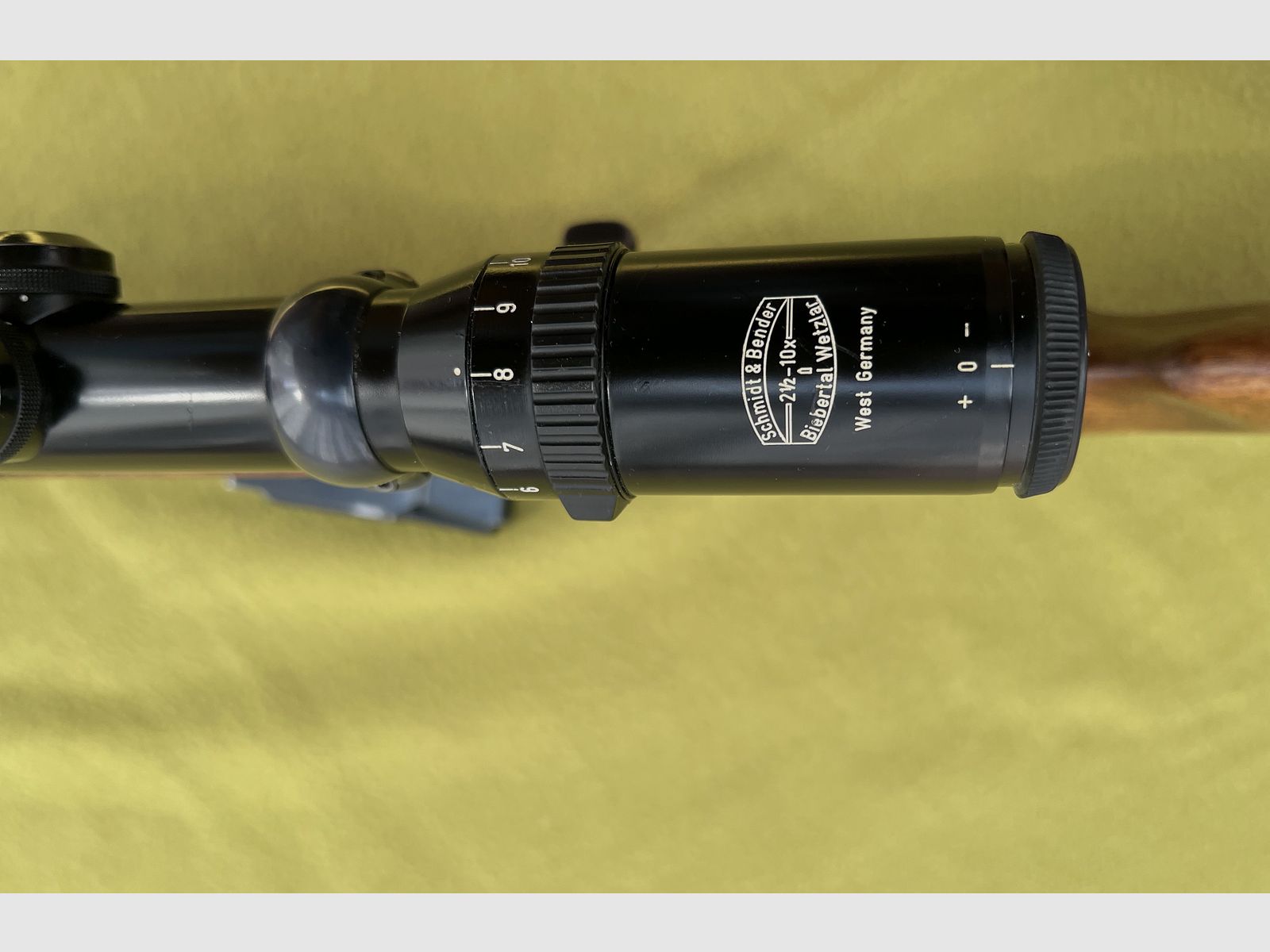 Rifle Sauer Modell 200 caliber .243Win. with scope Schmidt & Bender with very good shooting performance