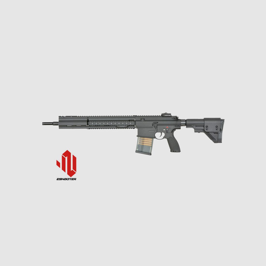 EC-204 DMR S-AEG mit Eshooter ETU, Schwarz