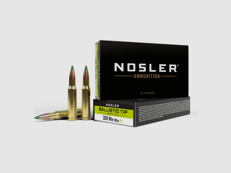 Munition .308 Win Nosler Ballistic Tip 165gr .40063, Bild 1 von 2