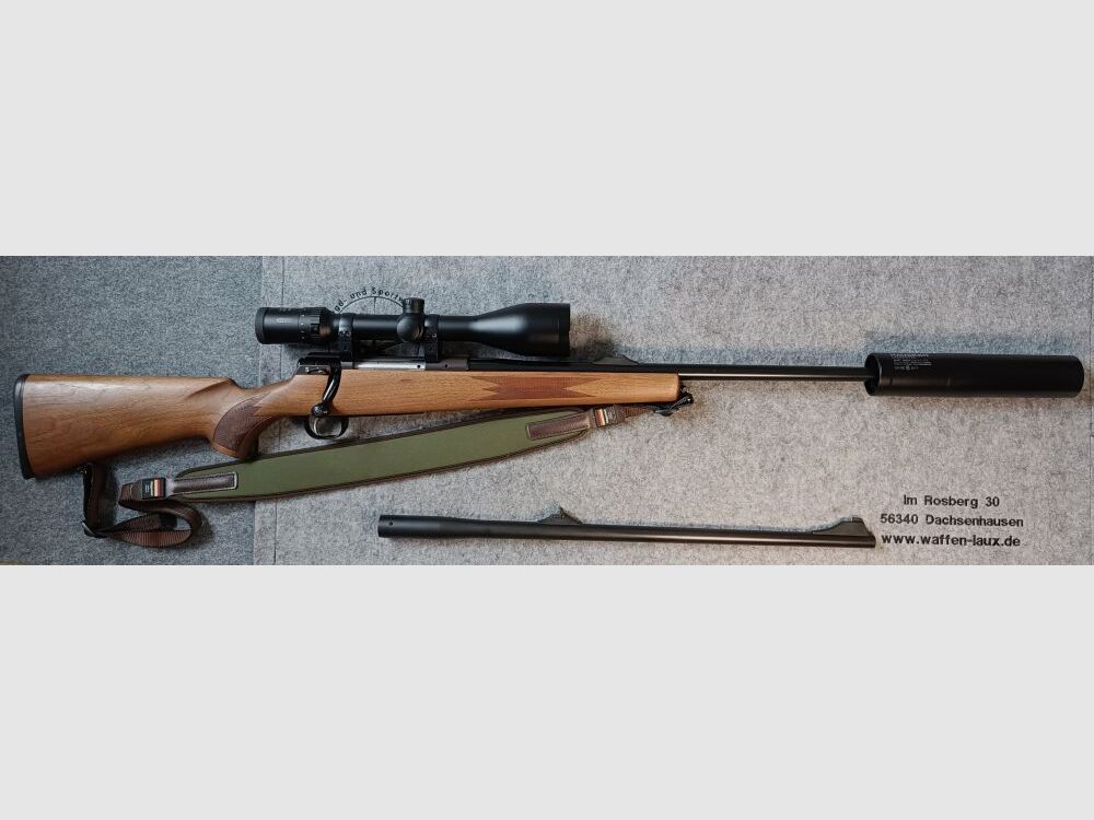 SIG Schweiz Mod. 98 AKAH mit Wechsellauf + SD Hausken + Meopta ZF